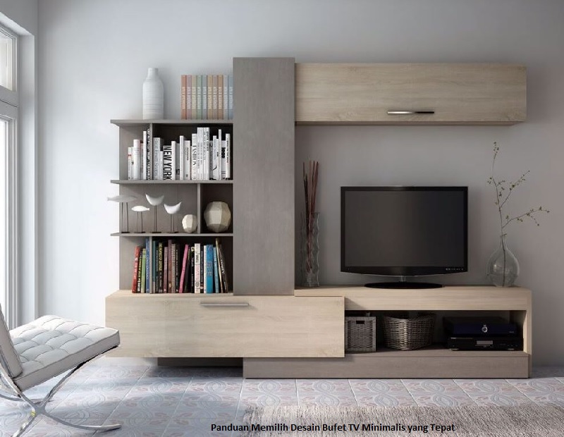 Desain Bufet TV Minimalis 